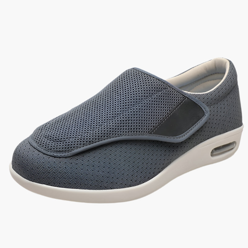 Herren Orthopädische Komfortschuhe für Diabetiker – Weite Passform, Einfacher Einstieg, Alltag & Freizeit