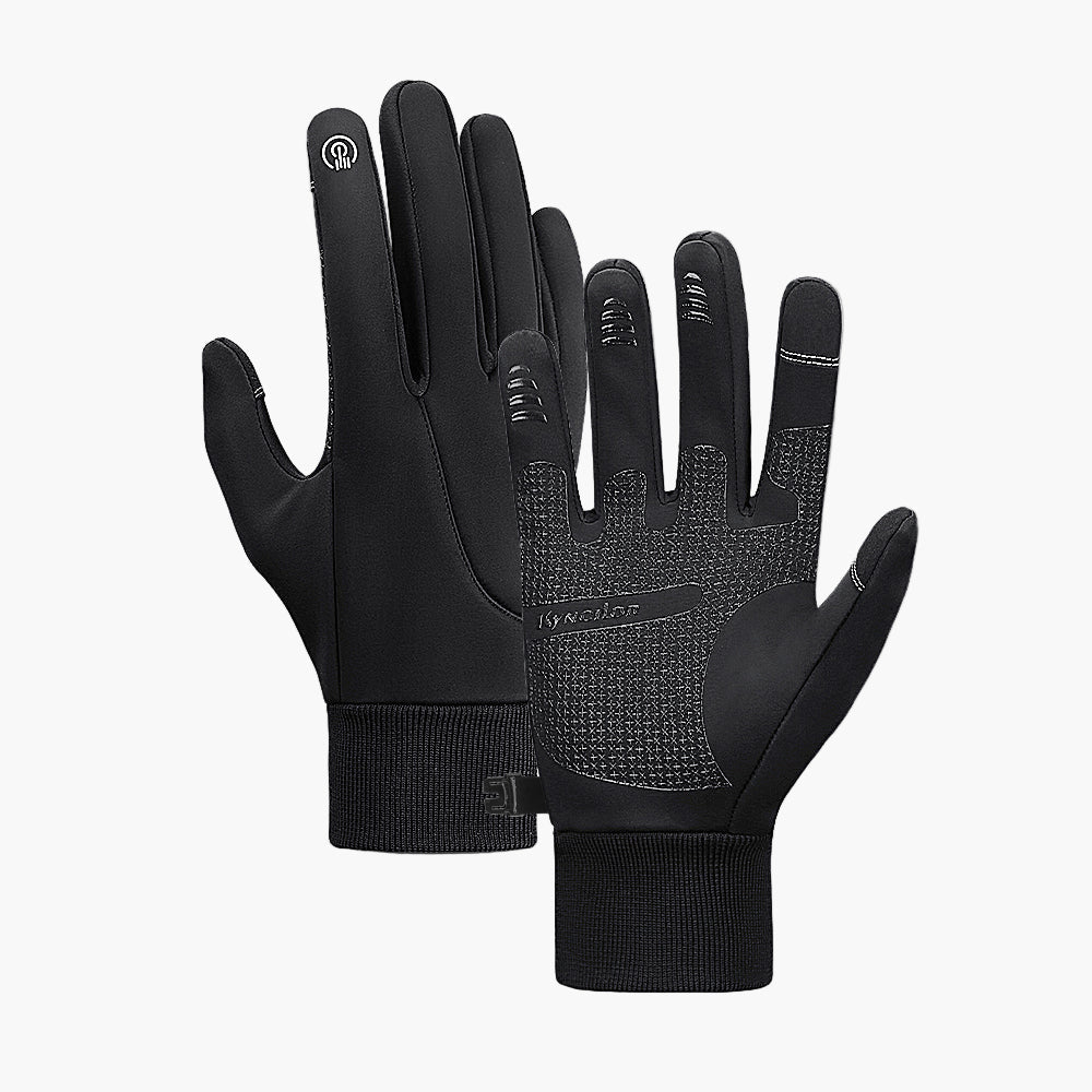 Herren Touchscreen Winterhandschuhe – Winddicht, Wasserabweisend & Fleece-Innenfutter – Perfekt für Outdoor, Sport & Alltag