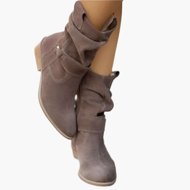 Damen Stiefeletten mit Reißverschluss – Komfortable Alltagsschuhe im modischen Freizeitstil