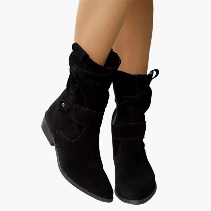 Damen Stiefeletten mit Reißverschluss – Komfortable Alltagsschuhe im modischen Freizeitstil