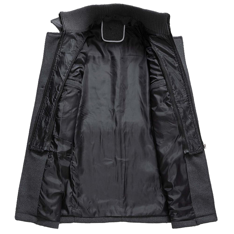 Herren Wintermantel im modernen Outdoor-Stil
