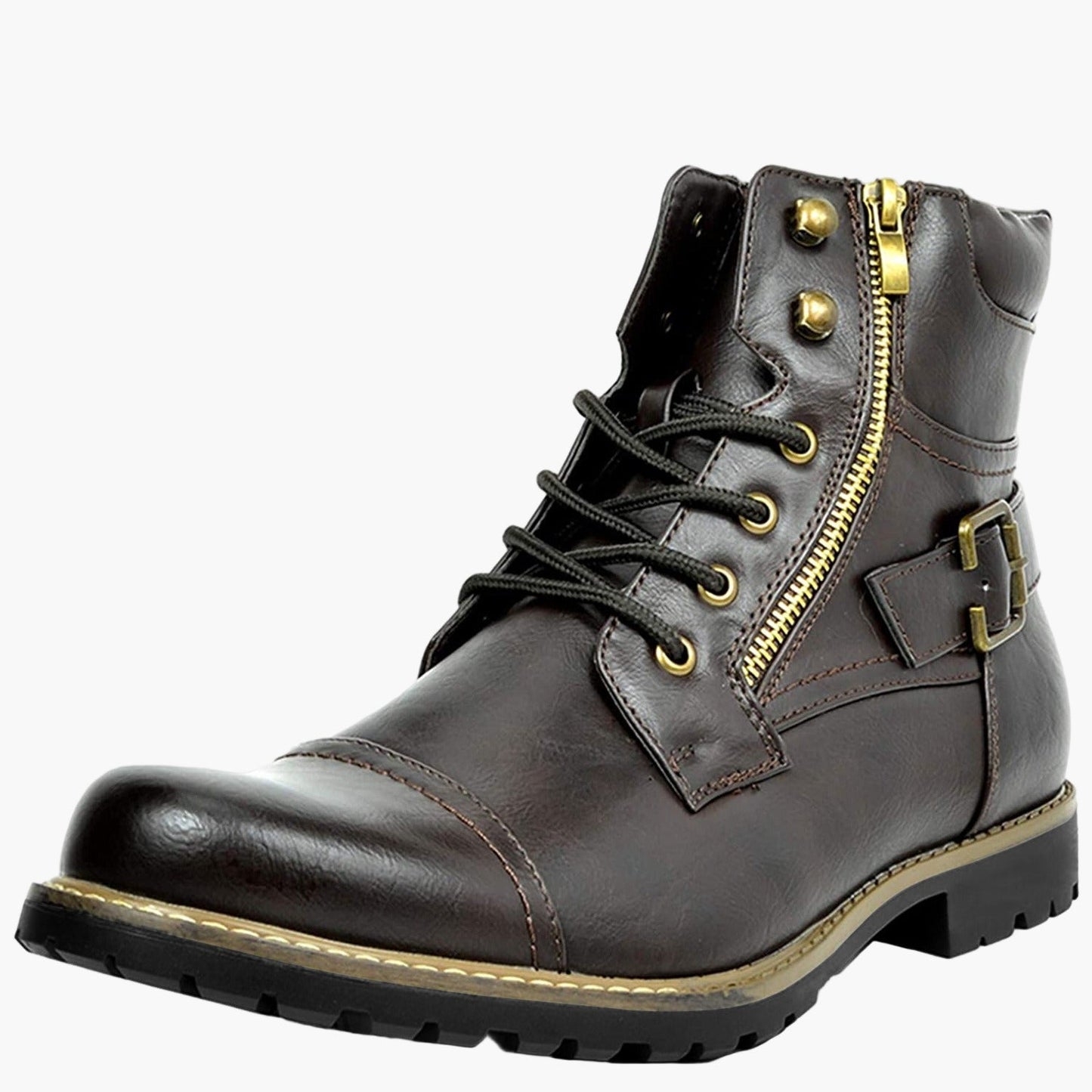 Herren Motorradstiefel im Urban Biker-Stil – Robuste und stilvolle Freizeitschuhe für Alltag & Motorradfahren