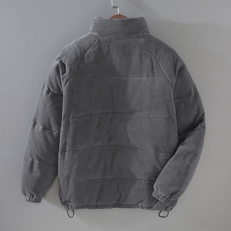 Martin - Cord-Steppjacke mit Stehkragen