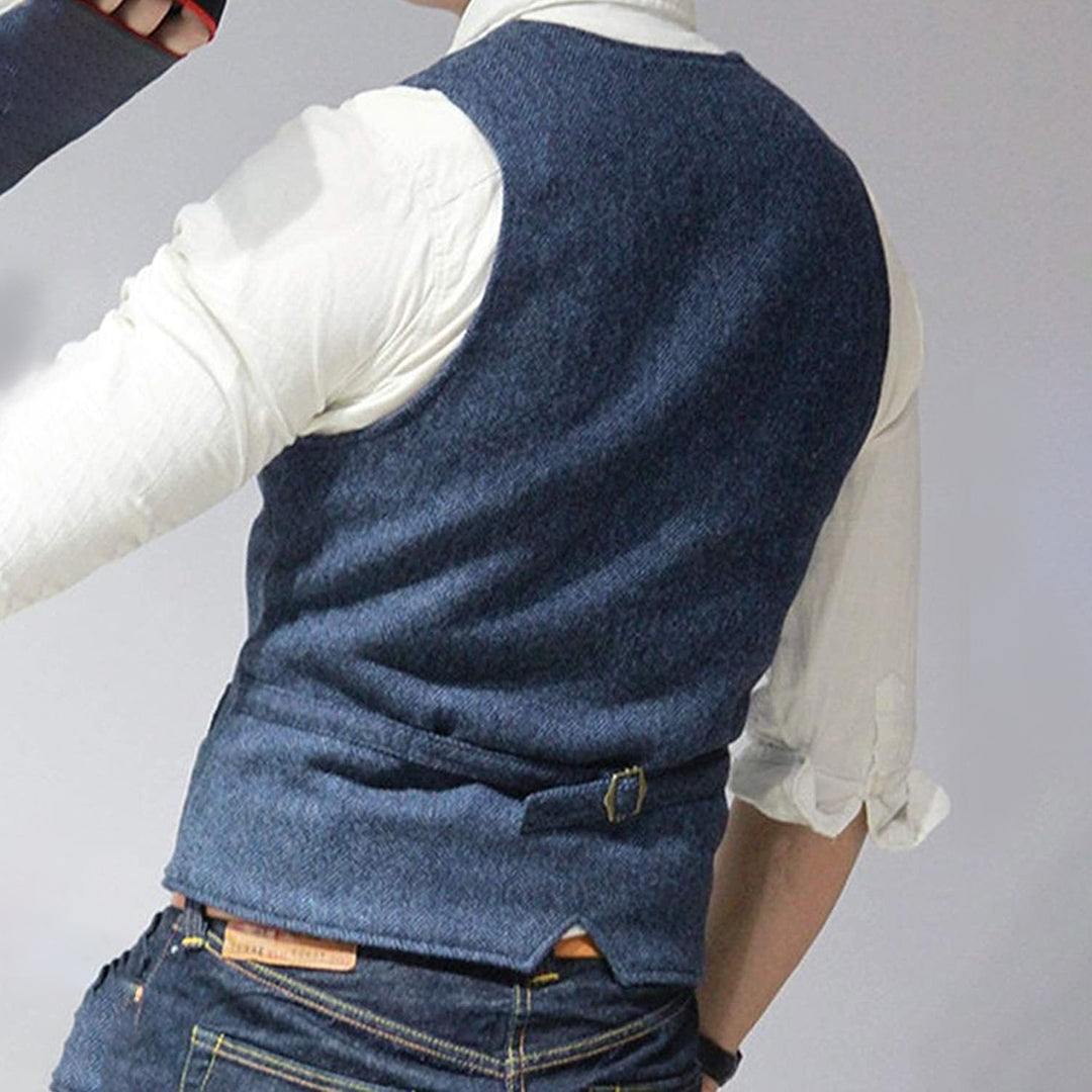 Herren Weste im klassischen Vintage-Stil