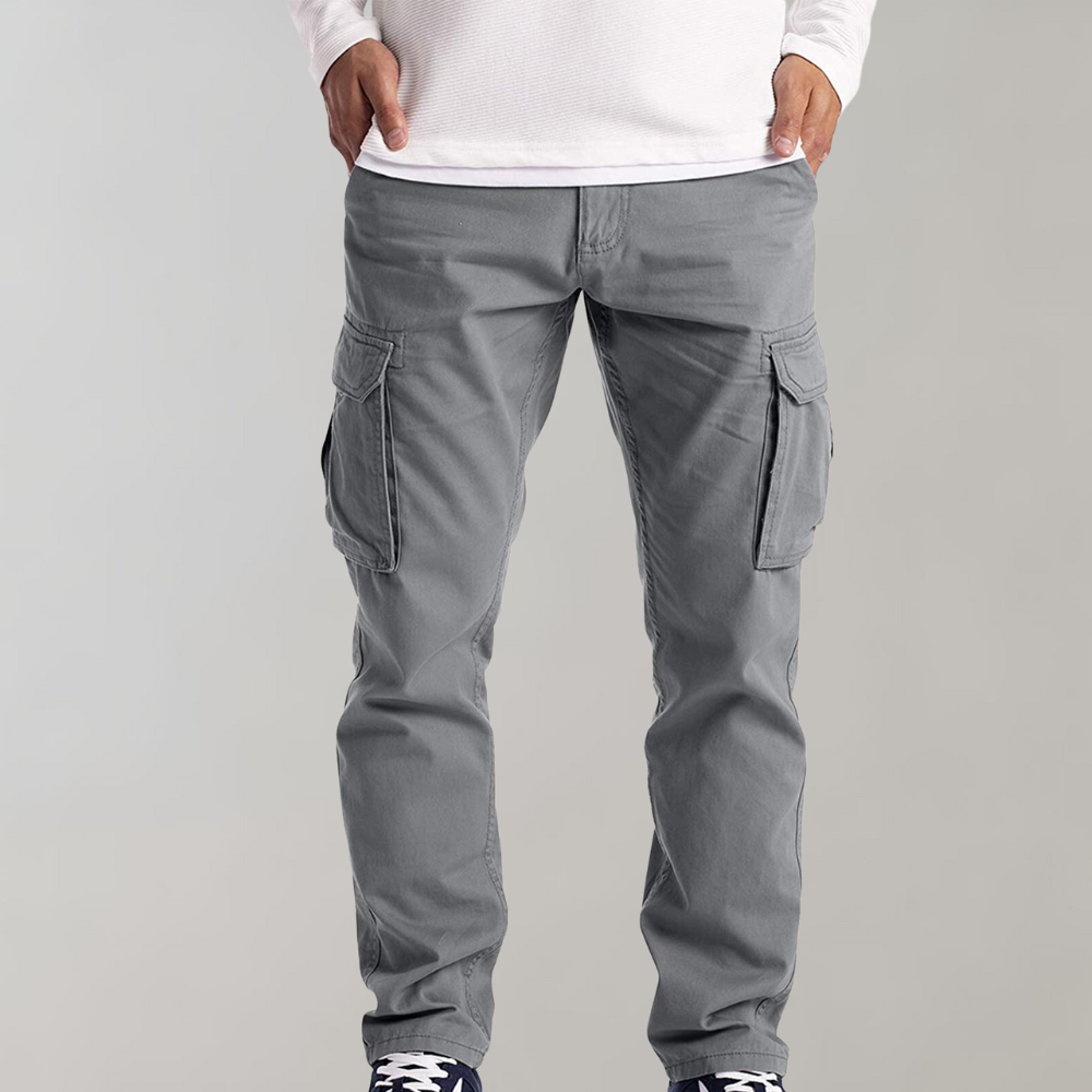 Herren Cargo Hose – Lässige Freizeithose mit praktischen Taschen