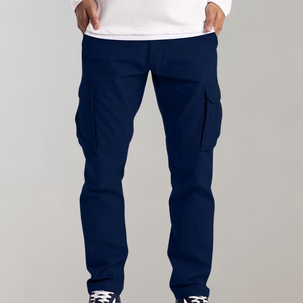 Herren Cargo Hose – Lässige Freizeithose mit praktischen Taschen