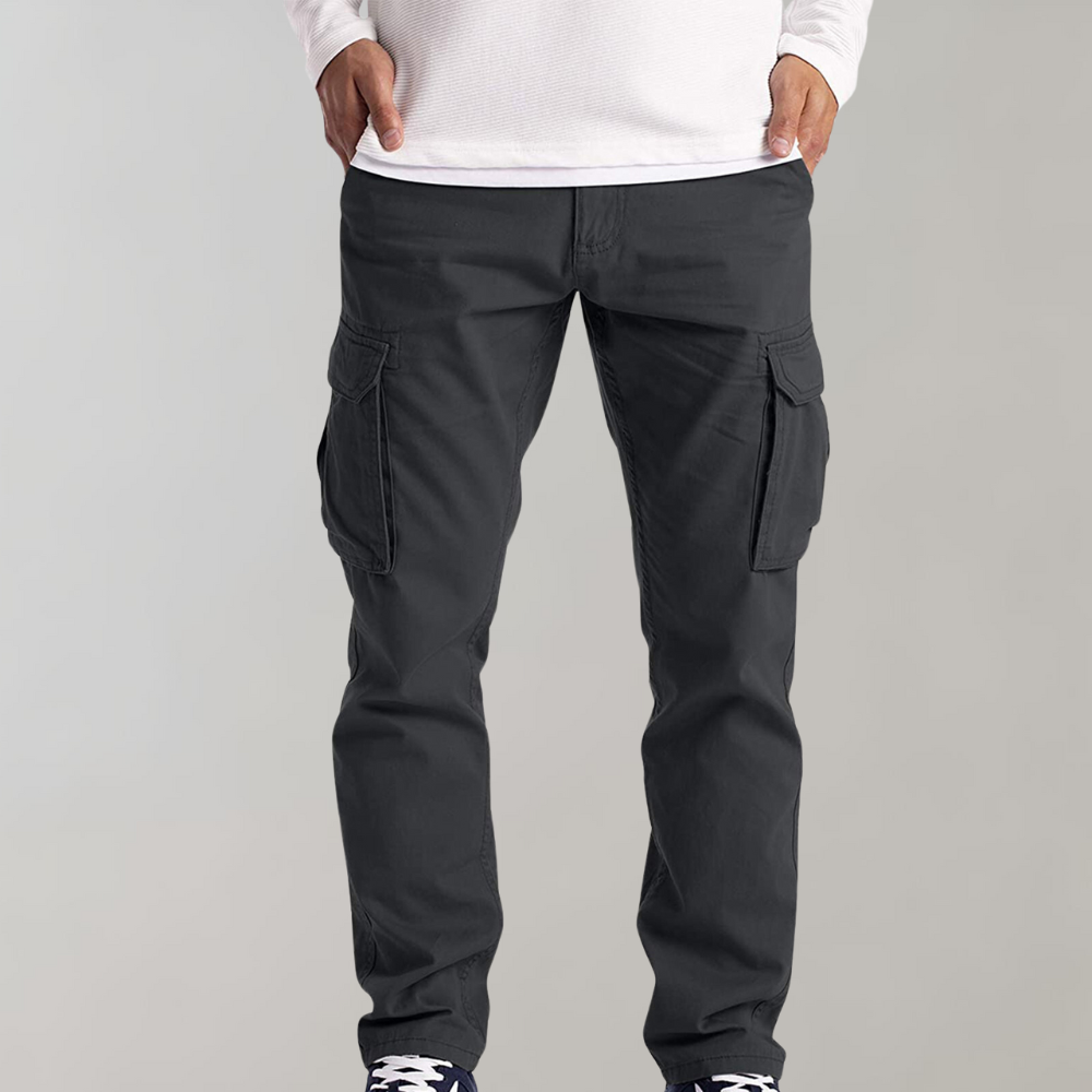 Herren Cargo Hose – Lässige Freizeithose mit praktischen Taschen