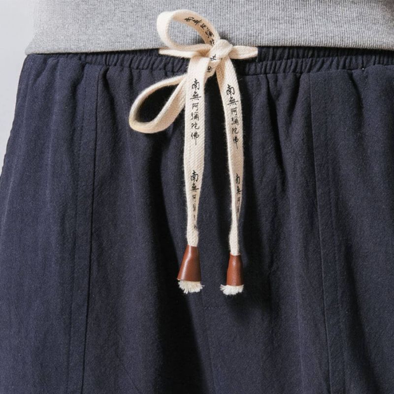 Herren Haremshose Jogging Stil Lässig Bequem für Alltag und Freizeit