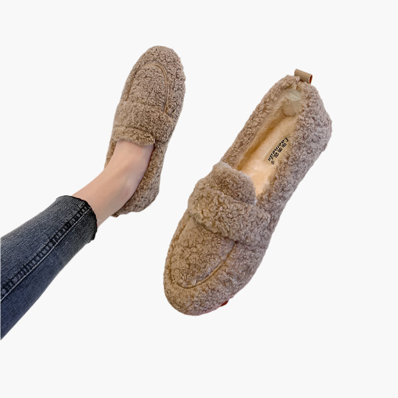 Damen Hausschuhe Plüsch Komfort Stil – Elegante und Bequeme Slipper für Zuhause
