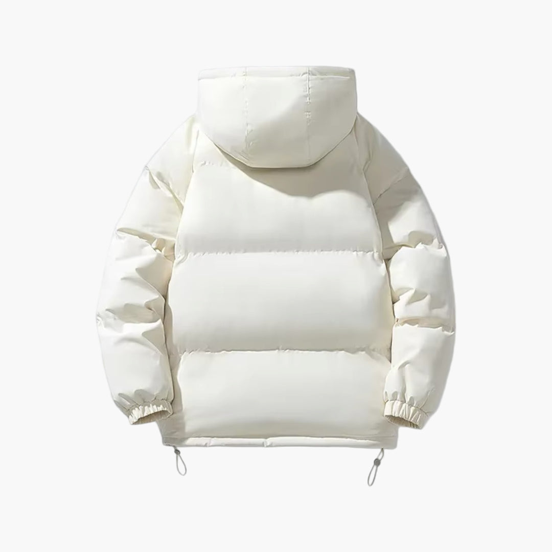 Herren Winter Steppjacke mit Kapuze – Modischer Outdoor Parka für kalte Tage