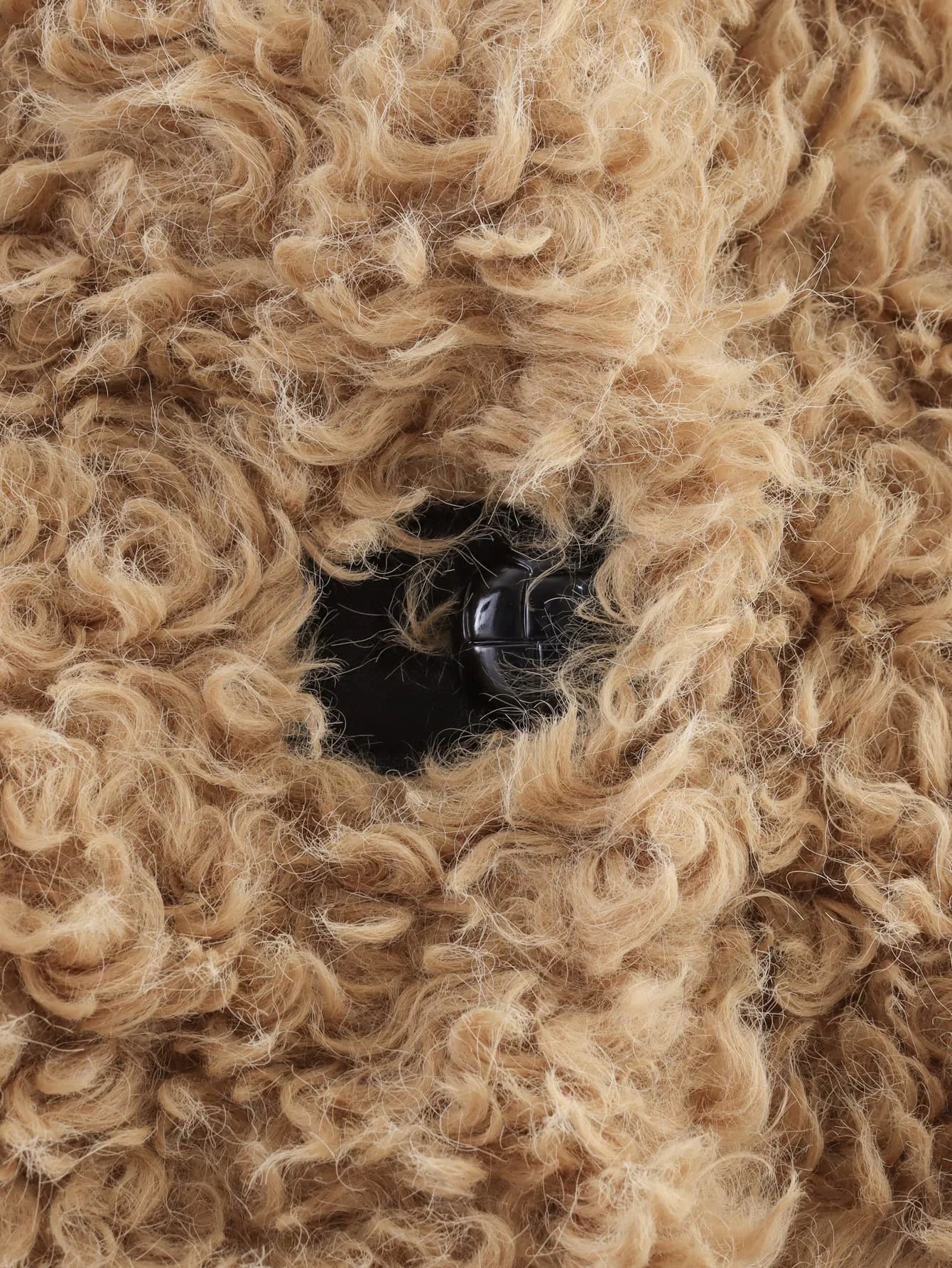 Damen Teddyfell Kurzjacke im Retro-Look – Modische Übergangsjacke für Freizeit & Alltag