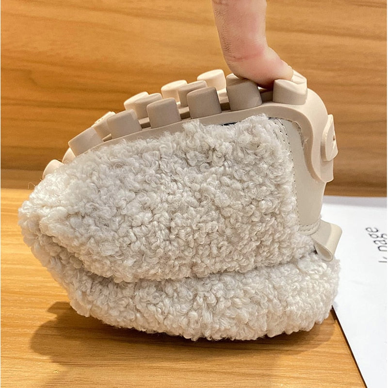 Damen Hausschuhe Plüsch Komfort Stil – Elegante und Bequeme Slipper für Zuhause
