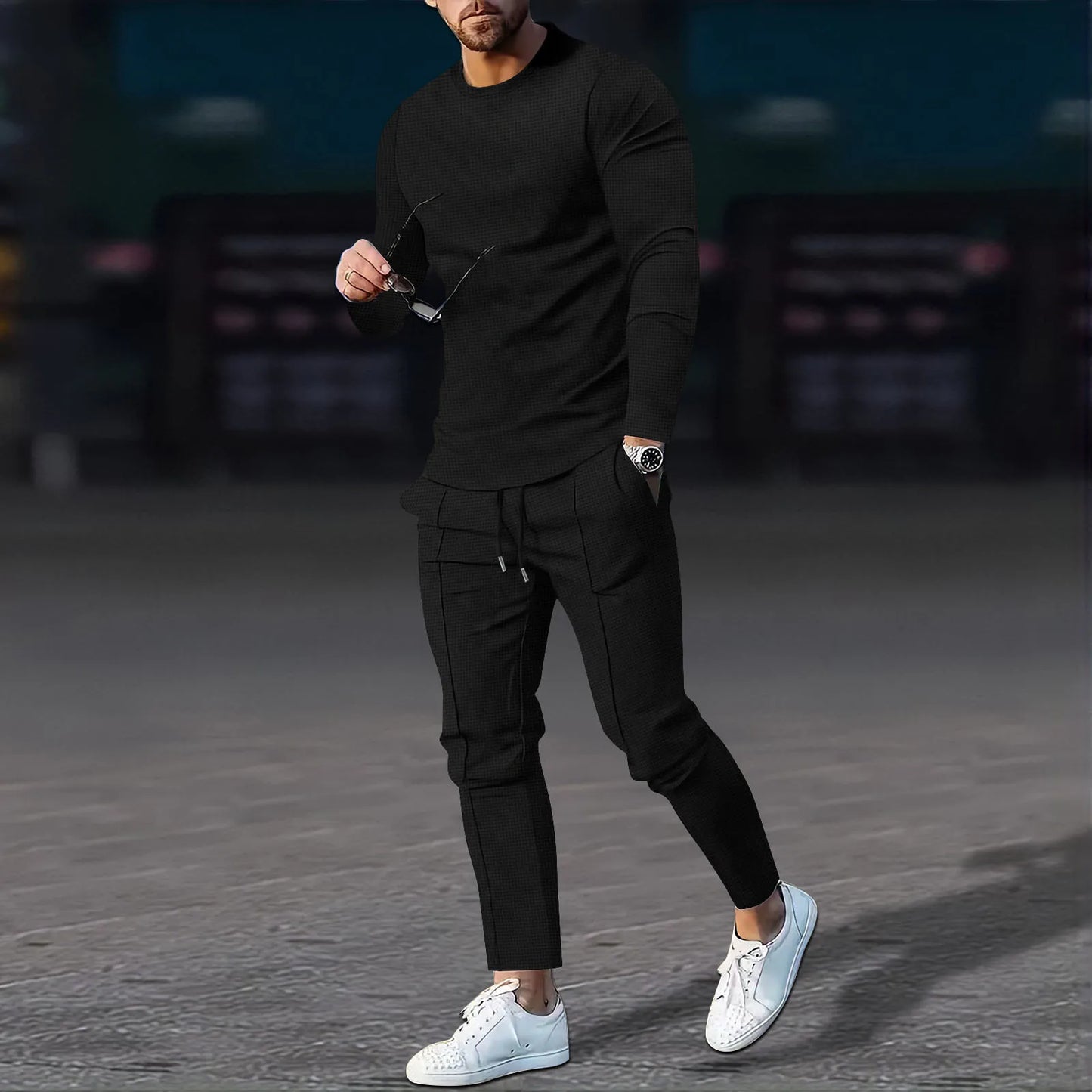 Henrik - Zweiteiliges Set für Herren mit Oberteil und Hose