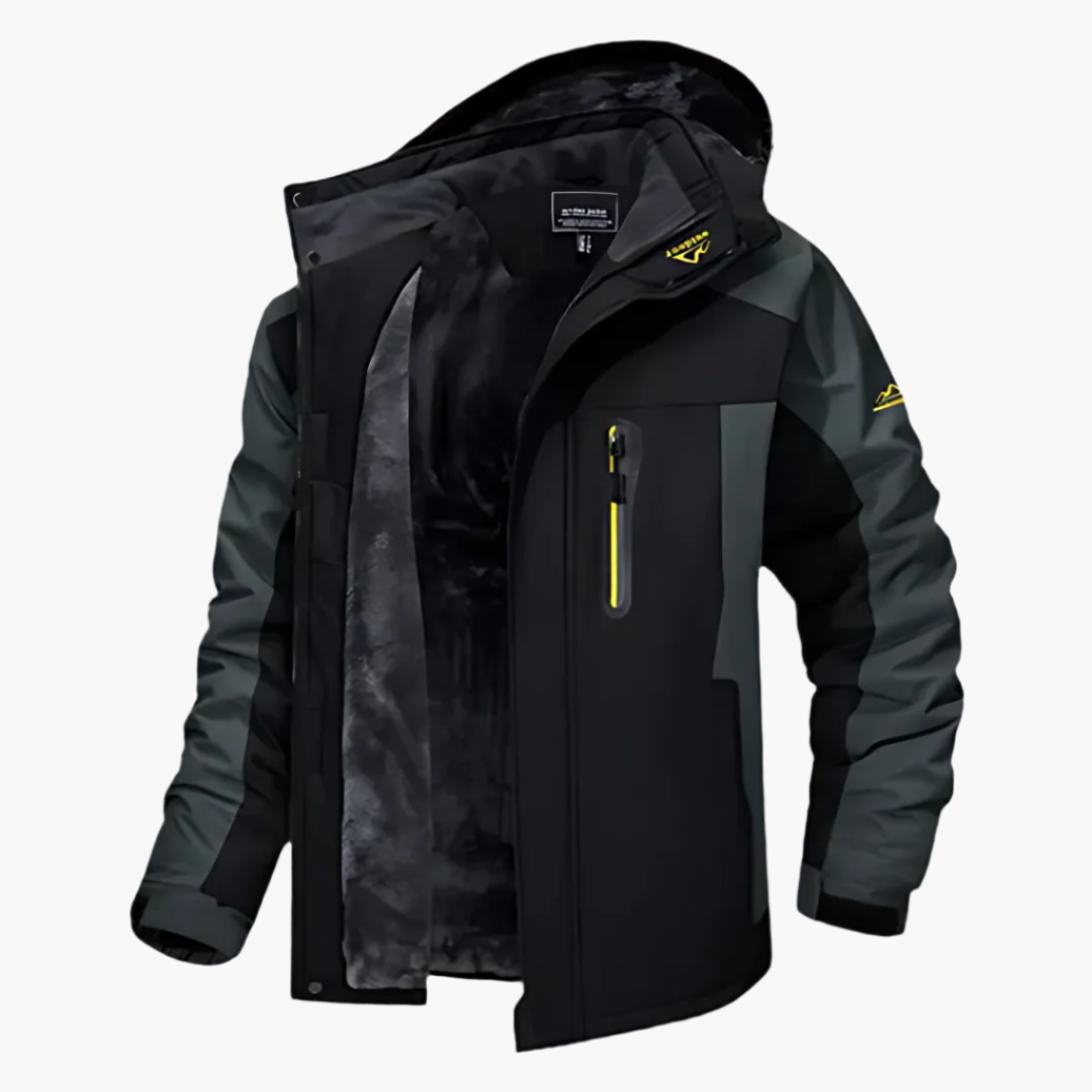Herren Outdoor Winterjacke – Funktionale Wind- & Wetterjacke für Alltag und Freizeit