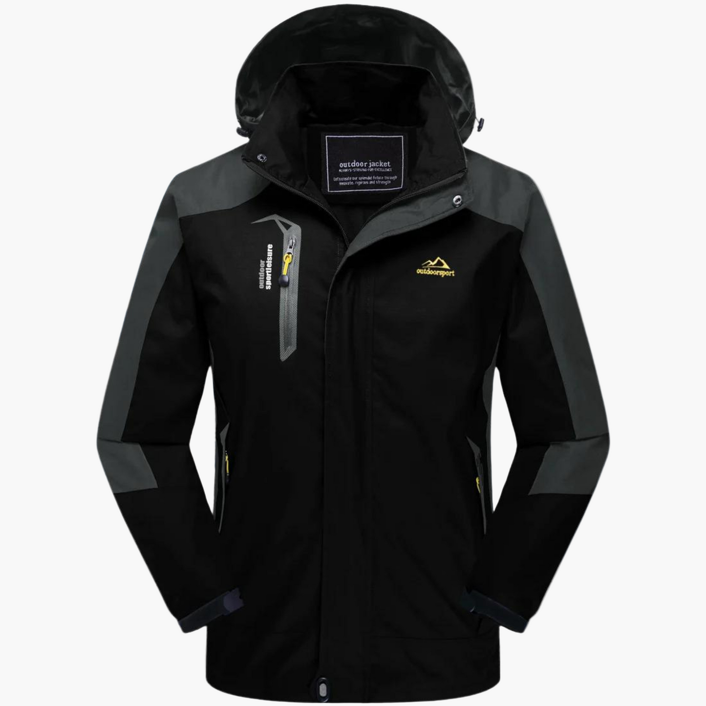 Damen Outdoorjacke Winddicht Wasserdicht Atmungsaktiv für Wandern und Camping
