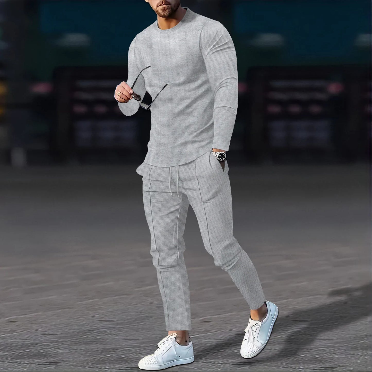 Henrik - Zweiteiliges Set für Herren mit Oberteil und Hose