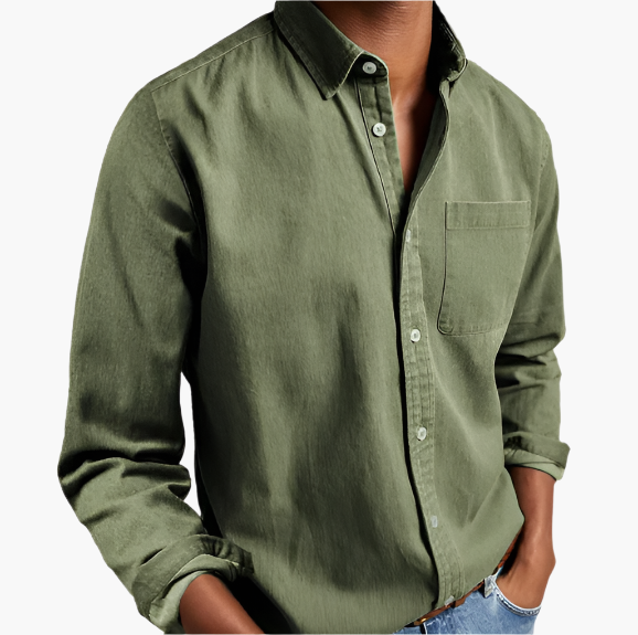 Herren Freizeit Hemd – Klassisches Button-Down für Business und Alltag
