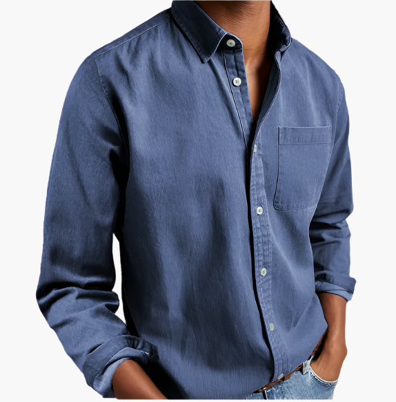 Herren Freizeit Hemd – Klassisches Button-Down für Business und Alltag