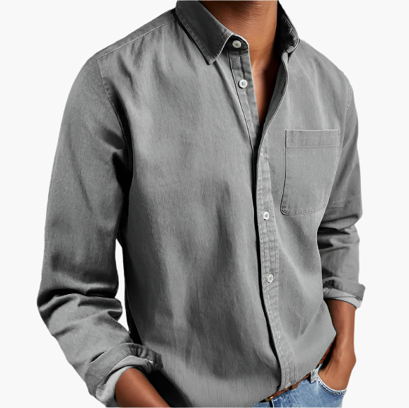 Herren Freizeit Hemd – Klassisches Button-Down für Business und Alltag