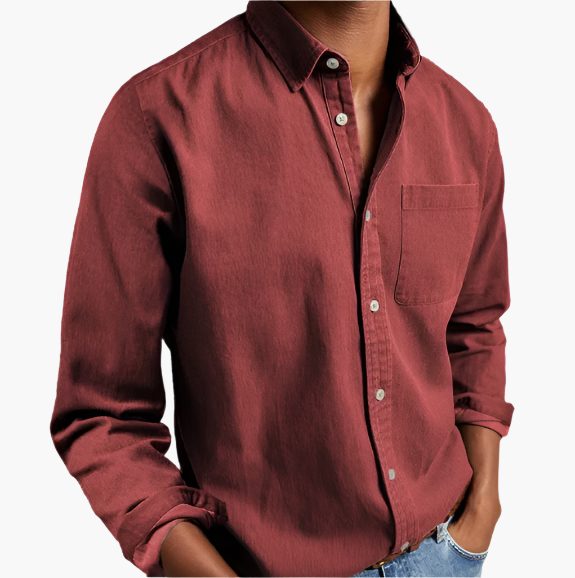 Herren Freizeit Hemd – Klassisches Button-Down für Business und Alltag