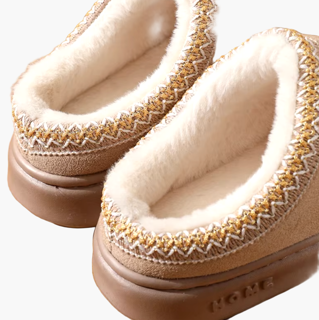 Herren Hausschuhe Winter Plüsch Warm Gepolstert – Bequeme Slipper für Zuhause und Freizeit