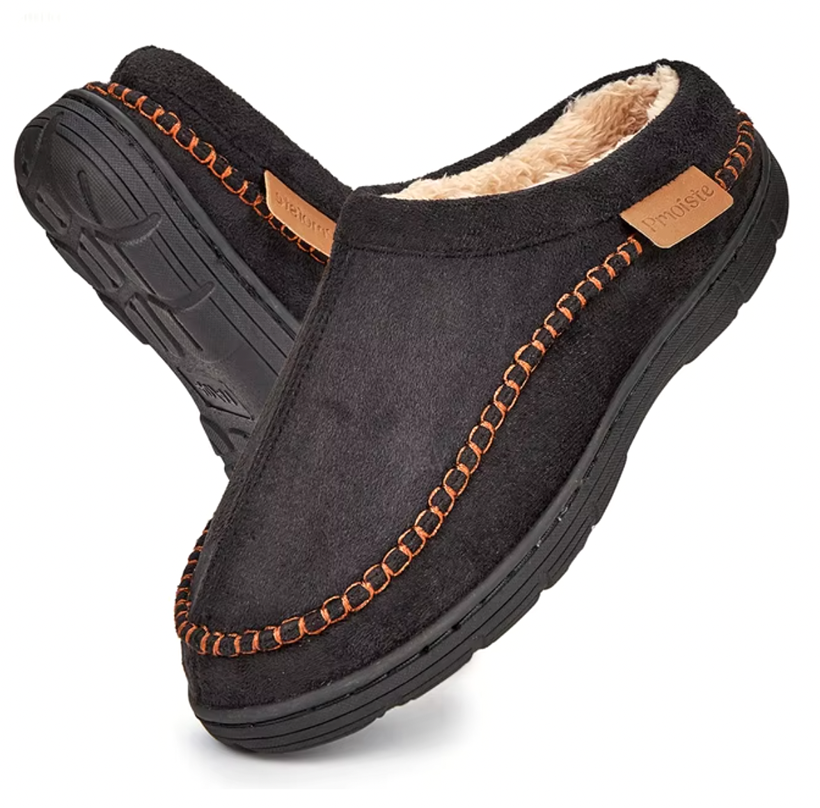 Herren Hausschuhe mit Warmfutter – Bequeme Slipper für drinnen und draußen