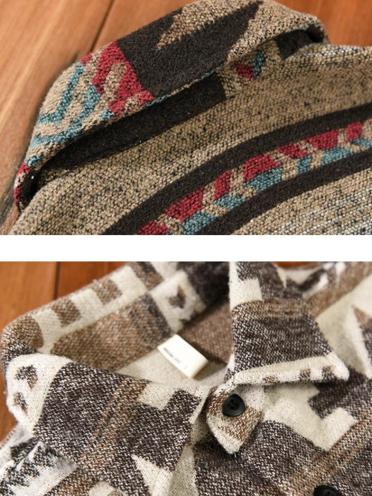 Oliver - Gemusterte Fleecejacke
