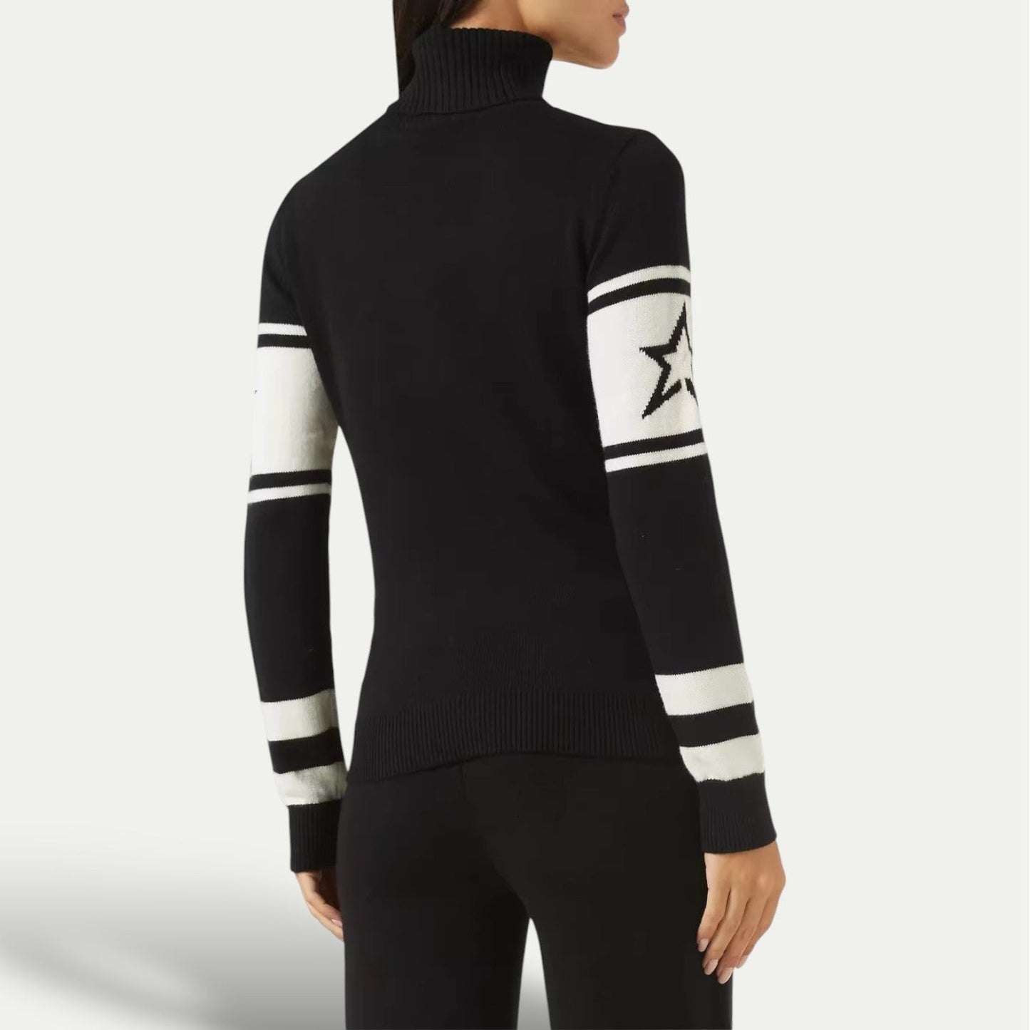 Damen Après-Ski Rollkragenpullover – Stilvoller Winterpullover für Hüttenzauber & Freizeit