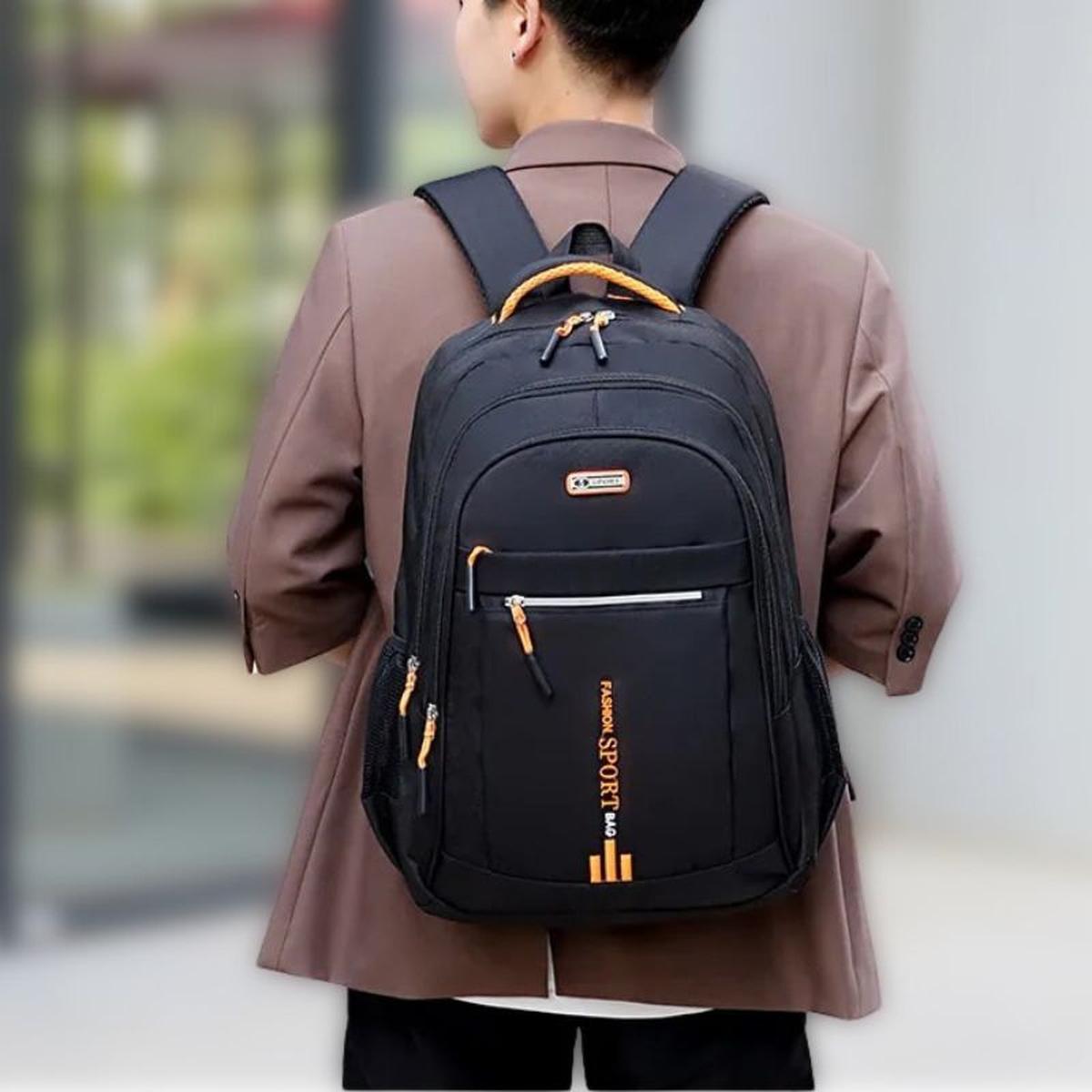 Herren Multifunktionaler Business Rucksack – Wasserdichter Oxford Schul- & Laptoprucksack für Alltag, Reisen & Arbeit