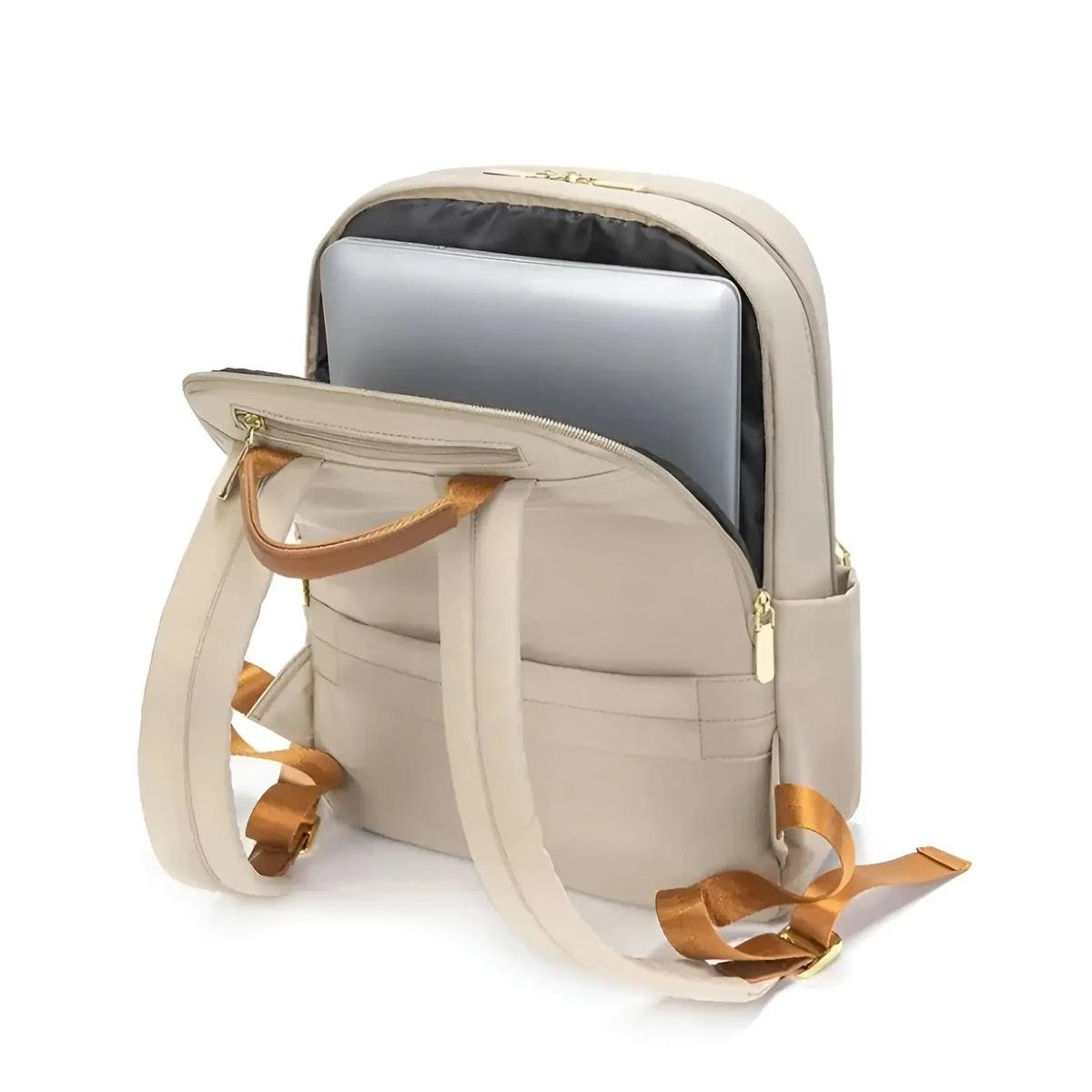 Damen Rucksack für Alltag und Business – Moderner City-Style, Vielseitig nutzbar für Arbeit und Reisen