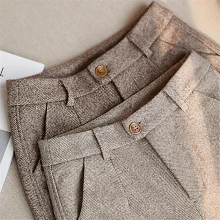 Damen Elegante Business-Hose – Klassischer Schnitt für Büro & Alltag