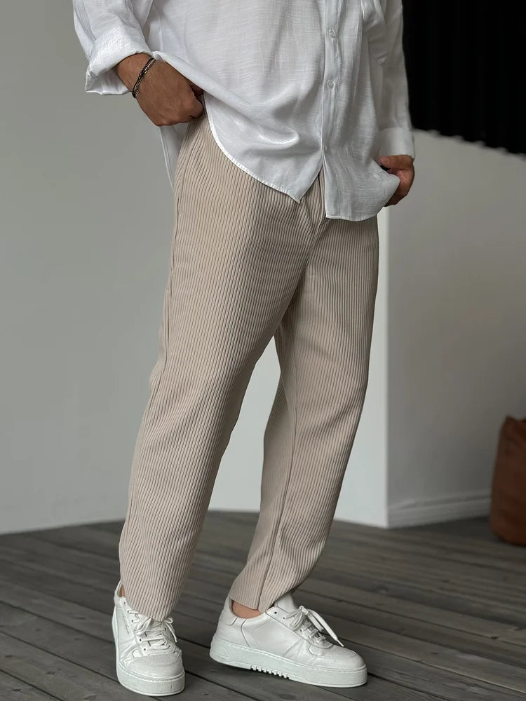 Herren Luxus Freizeit-Hose – Eleganter Komfort für Alltag & besondere Anlässe