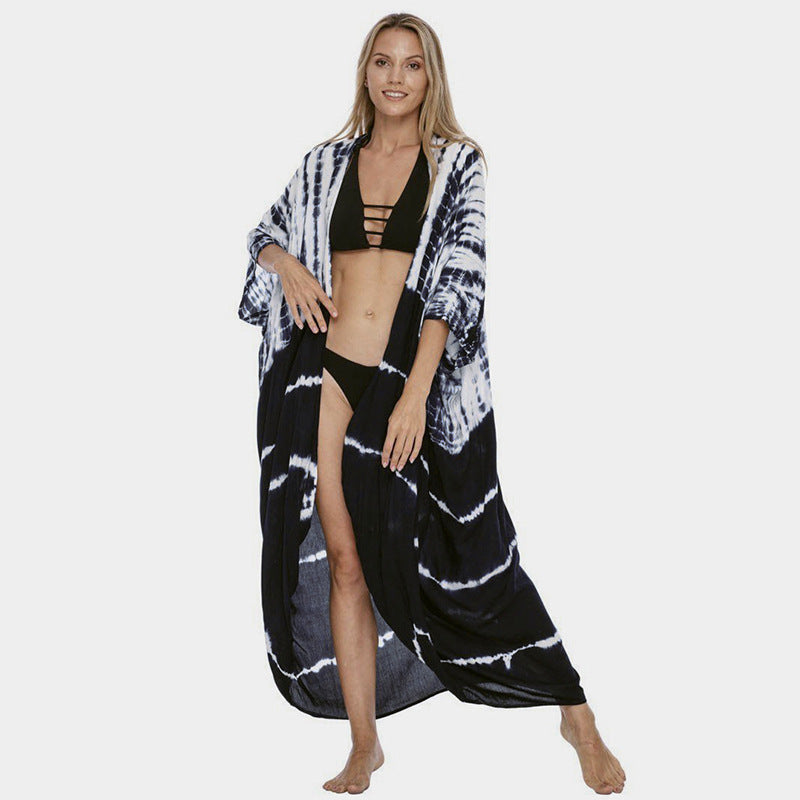 Nicole – Polyester Damen Strandkleid mit UV-Schutz