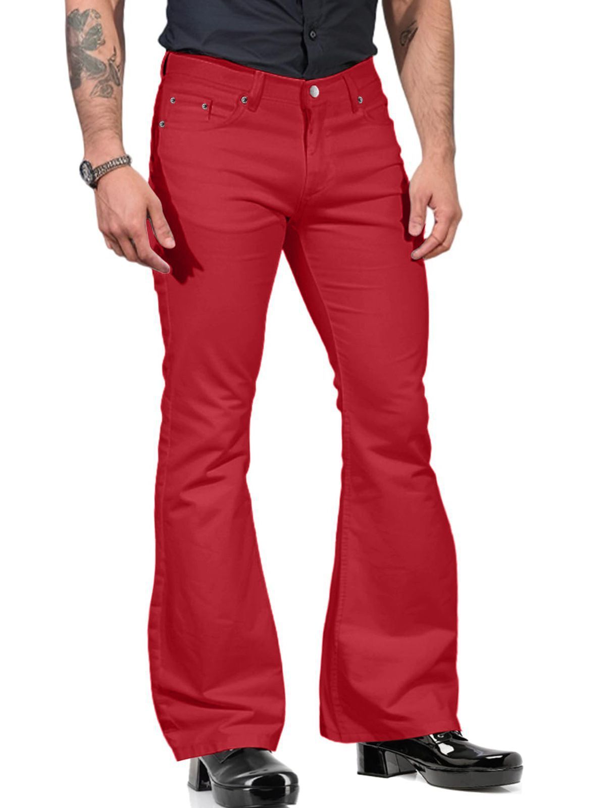 Herren Schlaghose – Retro 70er Jahre Stil für Freizeit & Party