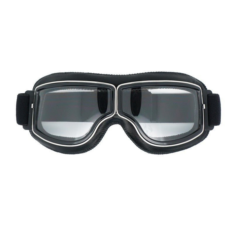 Retro Motorradbrille für Herren – stylische Pilotenbrille mit UV-Schutz, polarisiert, modisches Vintage-Design