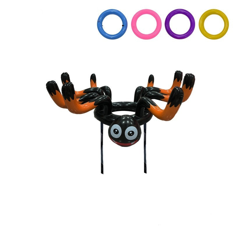 Halloween Deko Set – Aufblasbare und Leuchtende Figuren für Gruselige Atmosphäre & Partyspaß