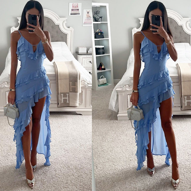Adele – Sexy Damenkleid mit Irregulärem Design