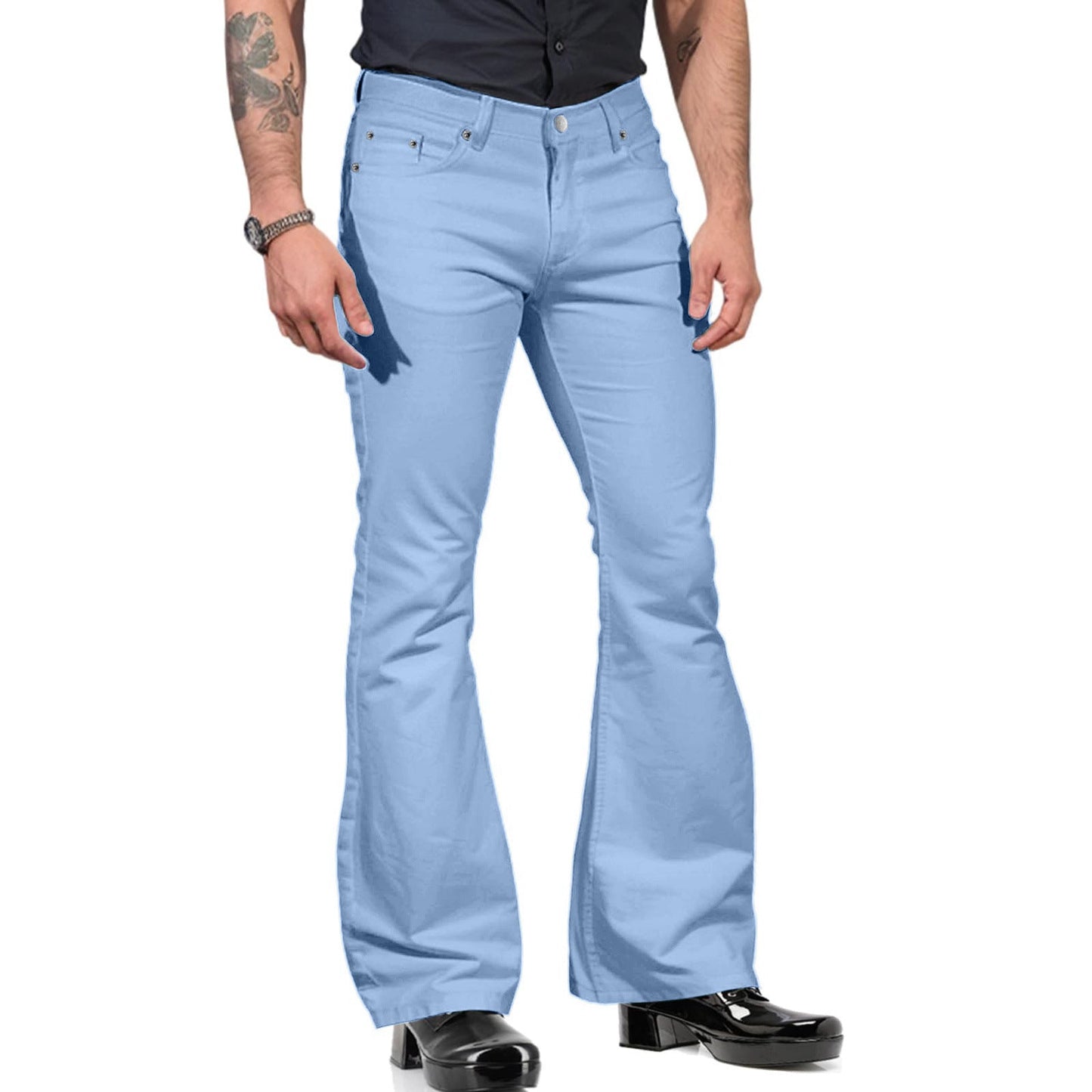 Herren Schlaghose – Retro 70er Jahre Stil für Freizeit & Party