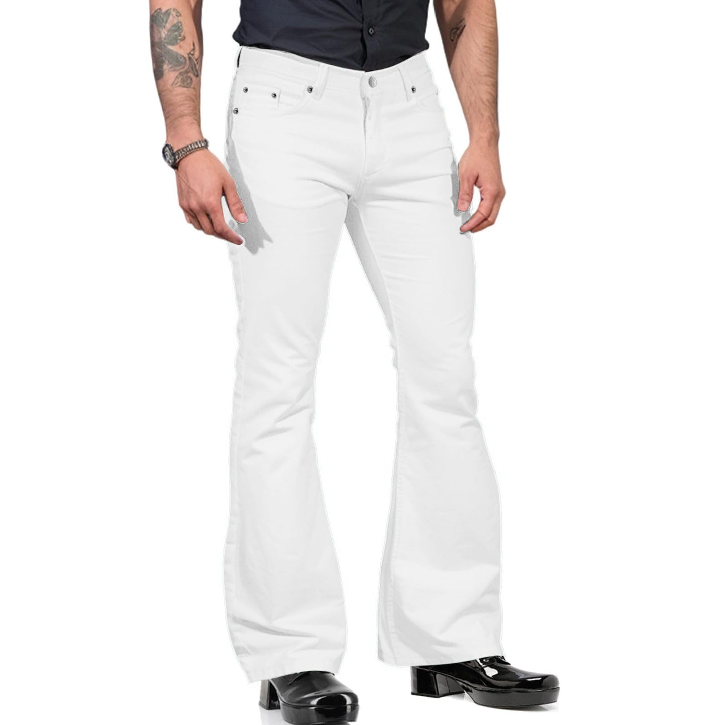 Herren Schlaghose – Retro 70er Jahre Stil für Freizeit & Party