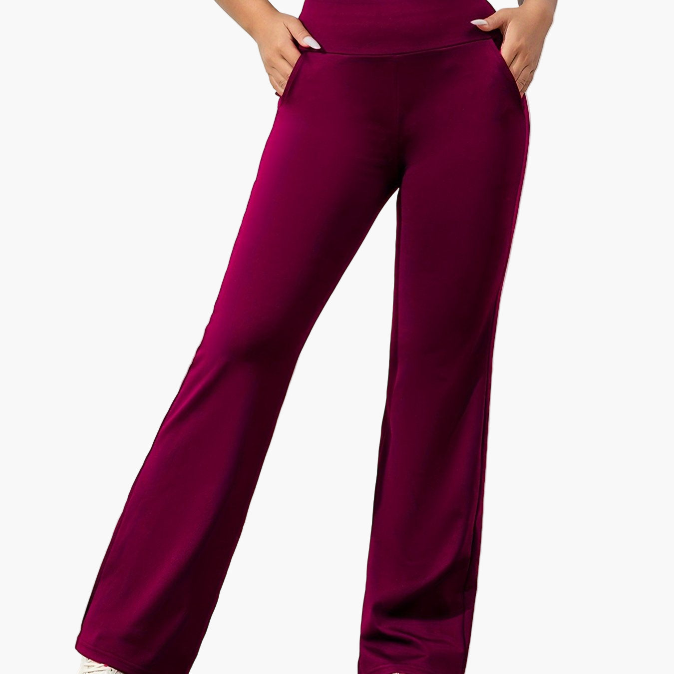 Damen Yoga Schlaghose – Bequeme Stretch Freizeithose für Sport & Alltag