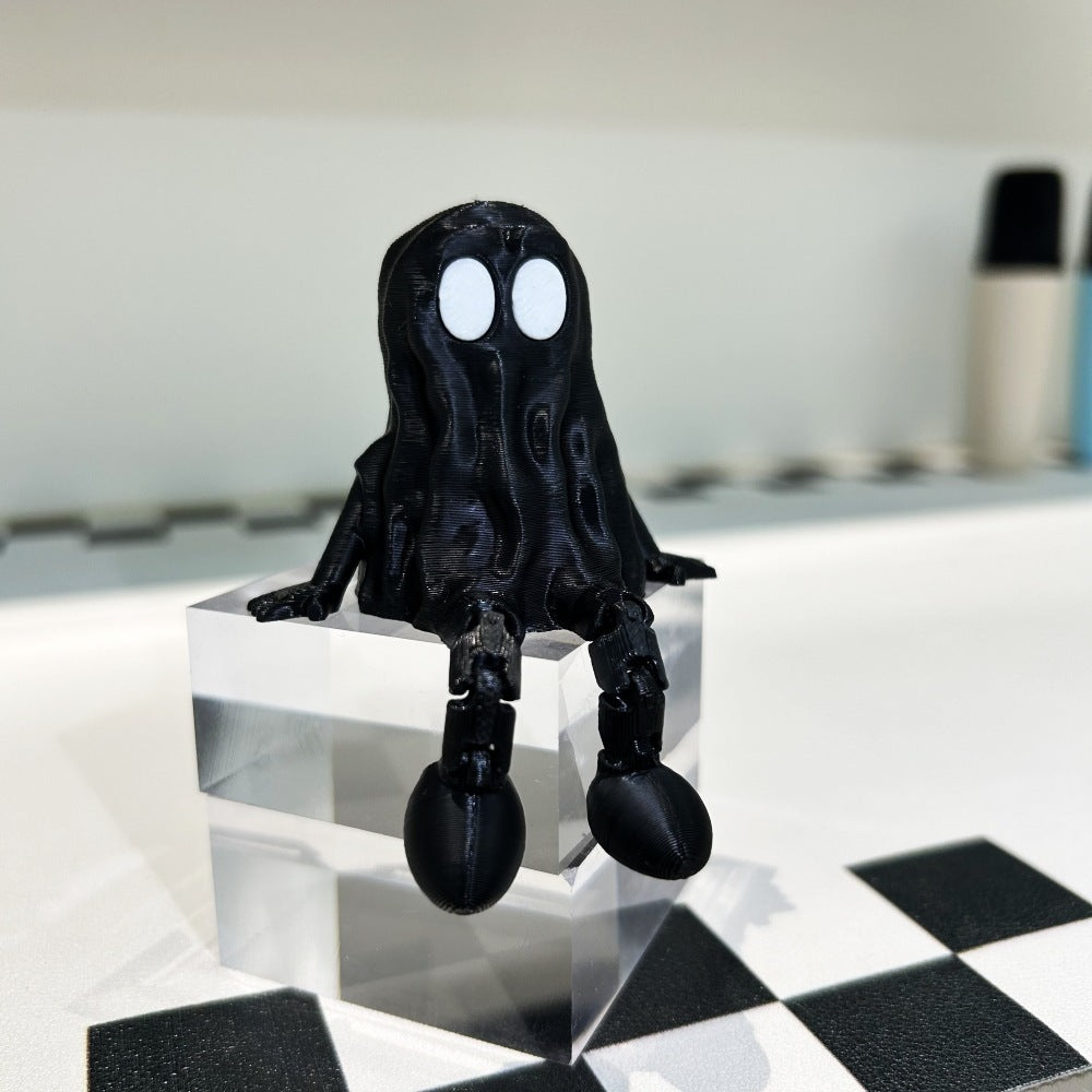 Halloween Dekoration Figur – Lustiger Geist für Party & Grusel-Atmosphäre – Unisex