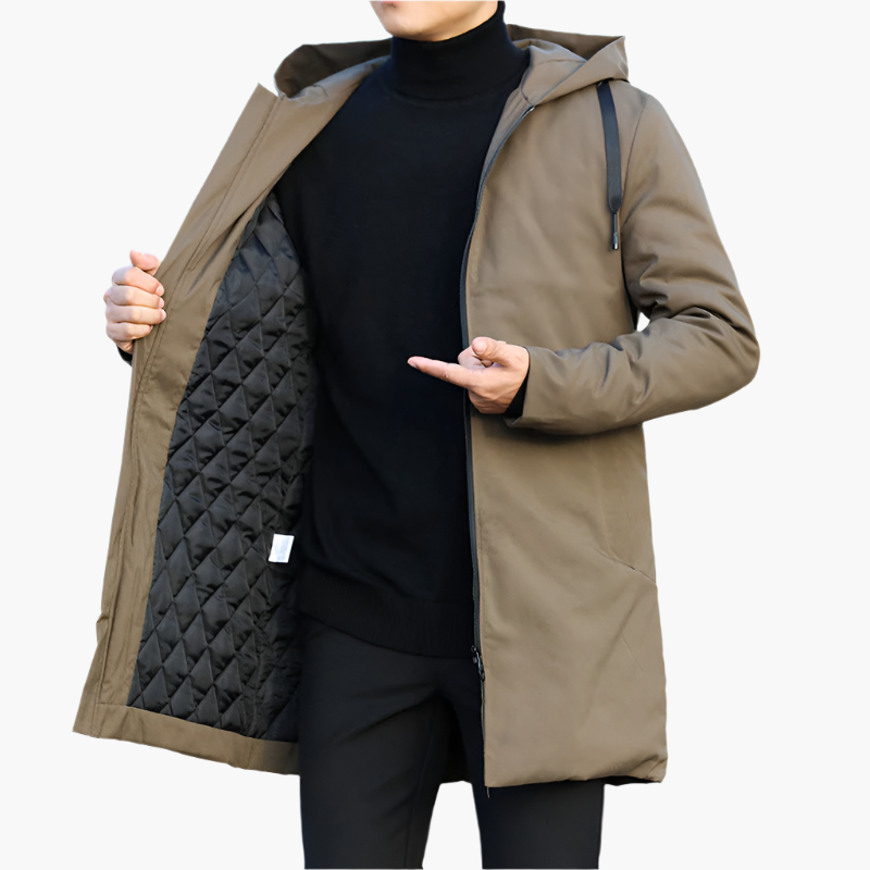 Herren Winterjacke Winddicht Wasserdicht Modern Sportlicher Outdoor Mantel