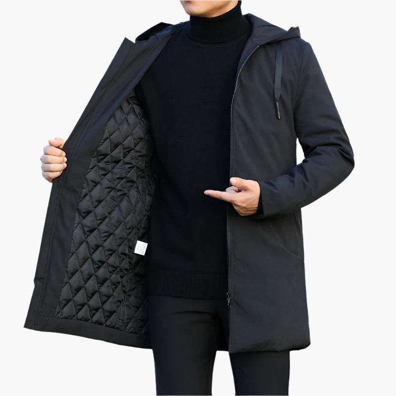 Herren Winterjacke Winddicht Wasserdicht Modern Sportlicher Outdoor Mantel