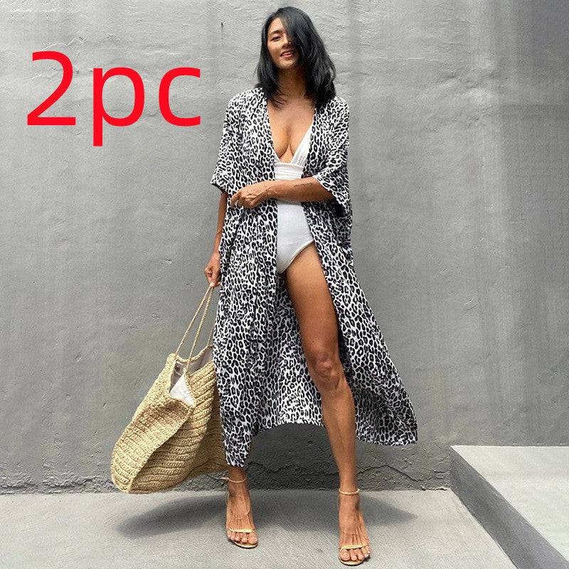 Nicole – Polyester Damen Strandkleid mit UV-Schutz