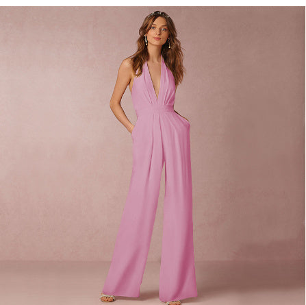 Ann – Ärmelloser Halter-Overall