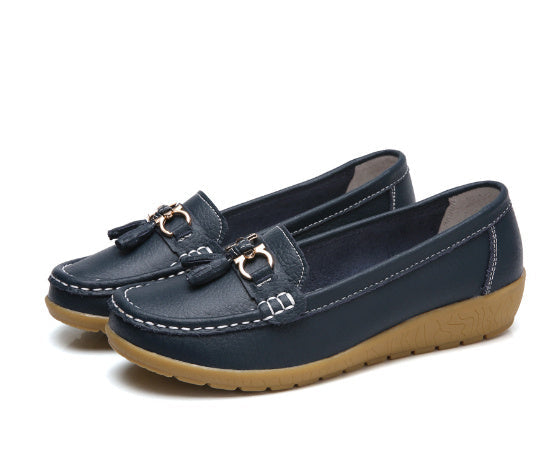 Barbara – Oversized Freizeitschuhe mit Flacher Sohle