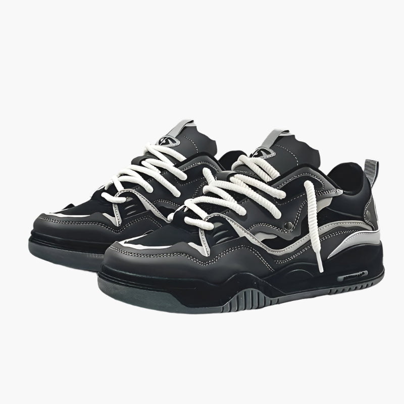 Herren Sneaker Low Cut Freizeit Schuhe mit sportlichem Design für Alltag und Sport