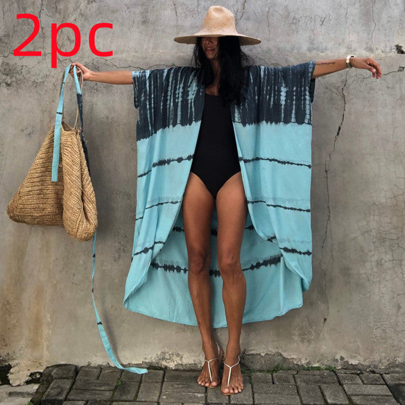 Nicole – Polyester Damen Strandkleid mit UV-Schutz