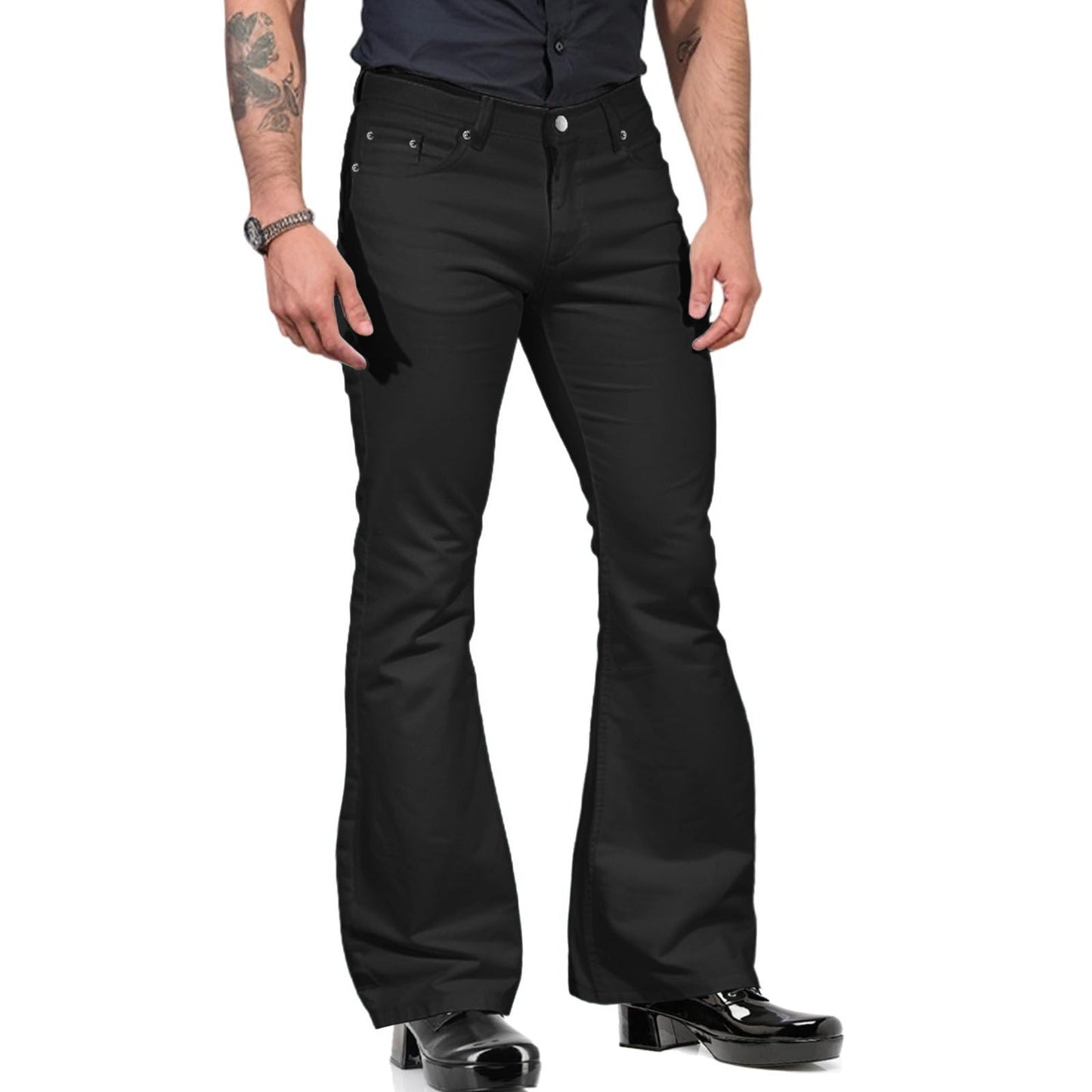 Herren Schlaghose – Retro 70er Jahre Stil für Freizeit & Party