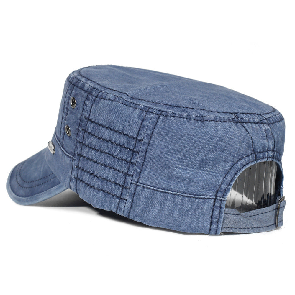 Herren Militär-Stil Schirmmütze im Vintage-Look – Lässiges Streetwear Accessoire